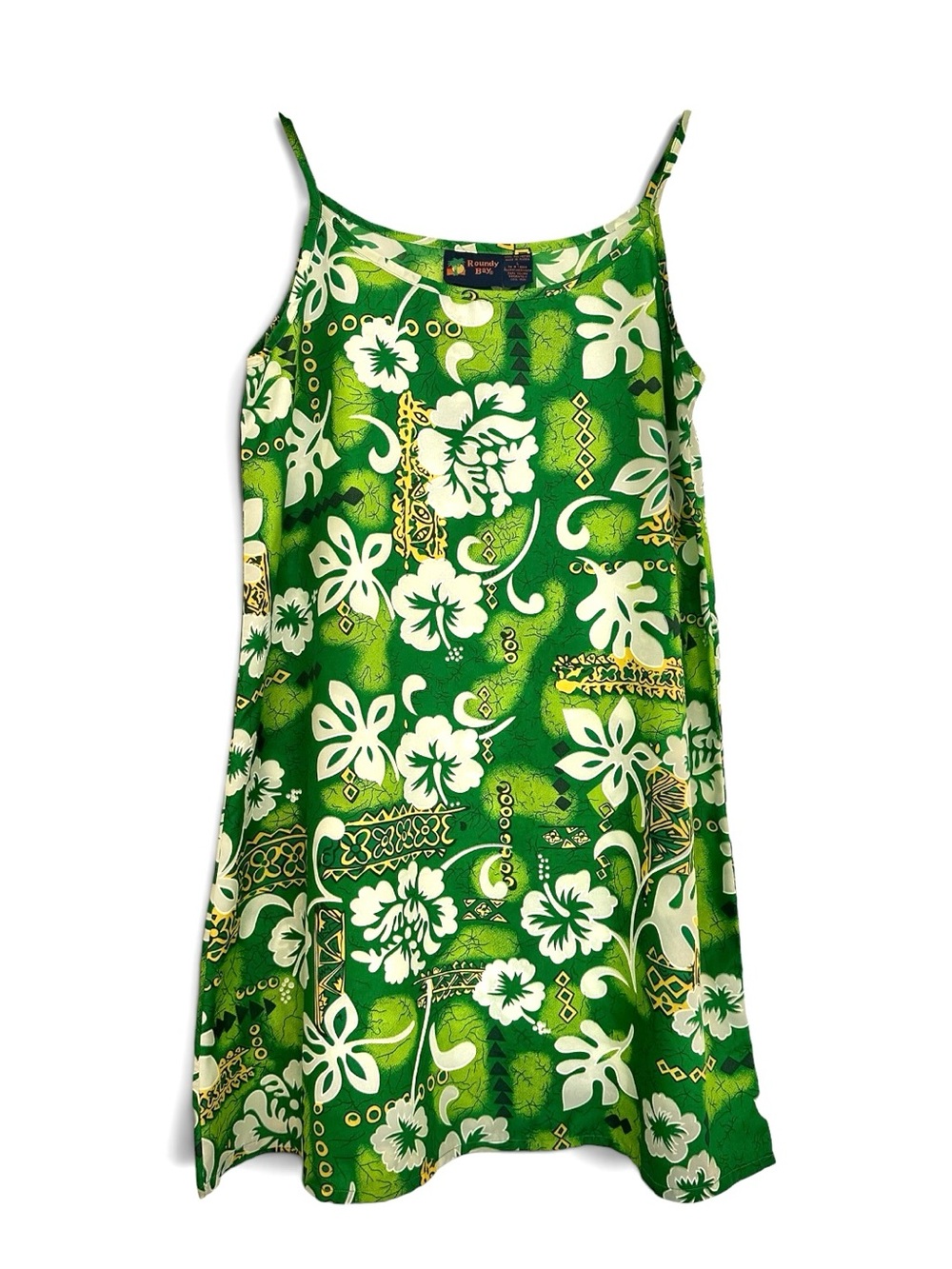 Roundy Bay SundressTropical Floral Print Dress
